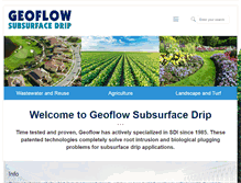 Tablet Screenshot of geoflow.com